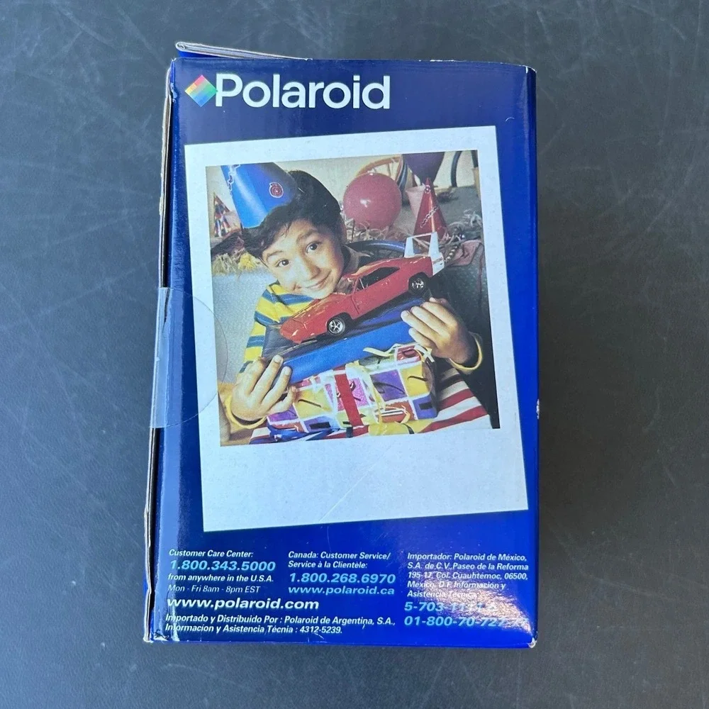Polaroid‎ 600 OneStep Camera Vintage Y2K Retro Tech Instant Film w Box Manual